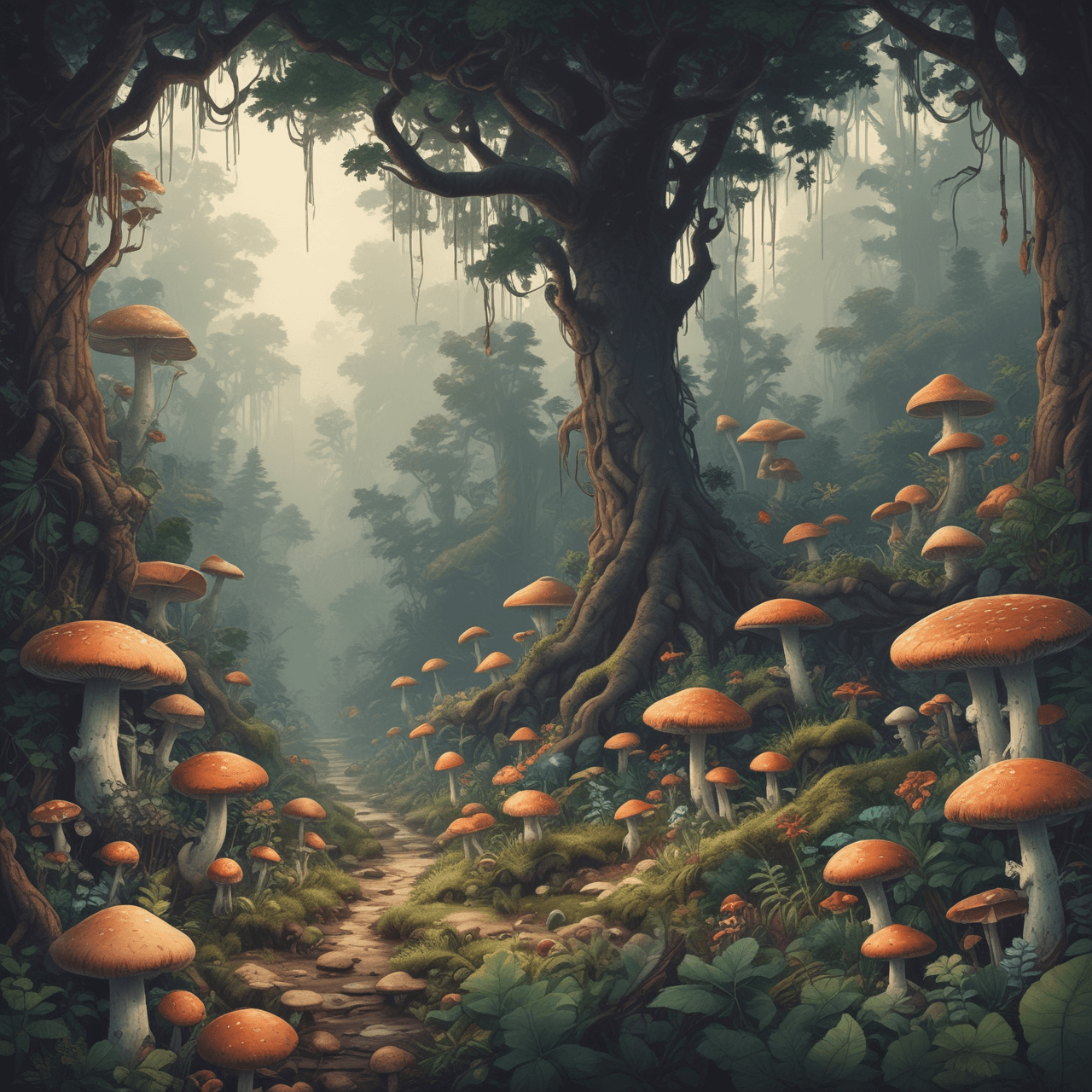 Fungi Cloud Hop game banner