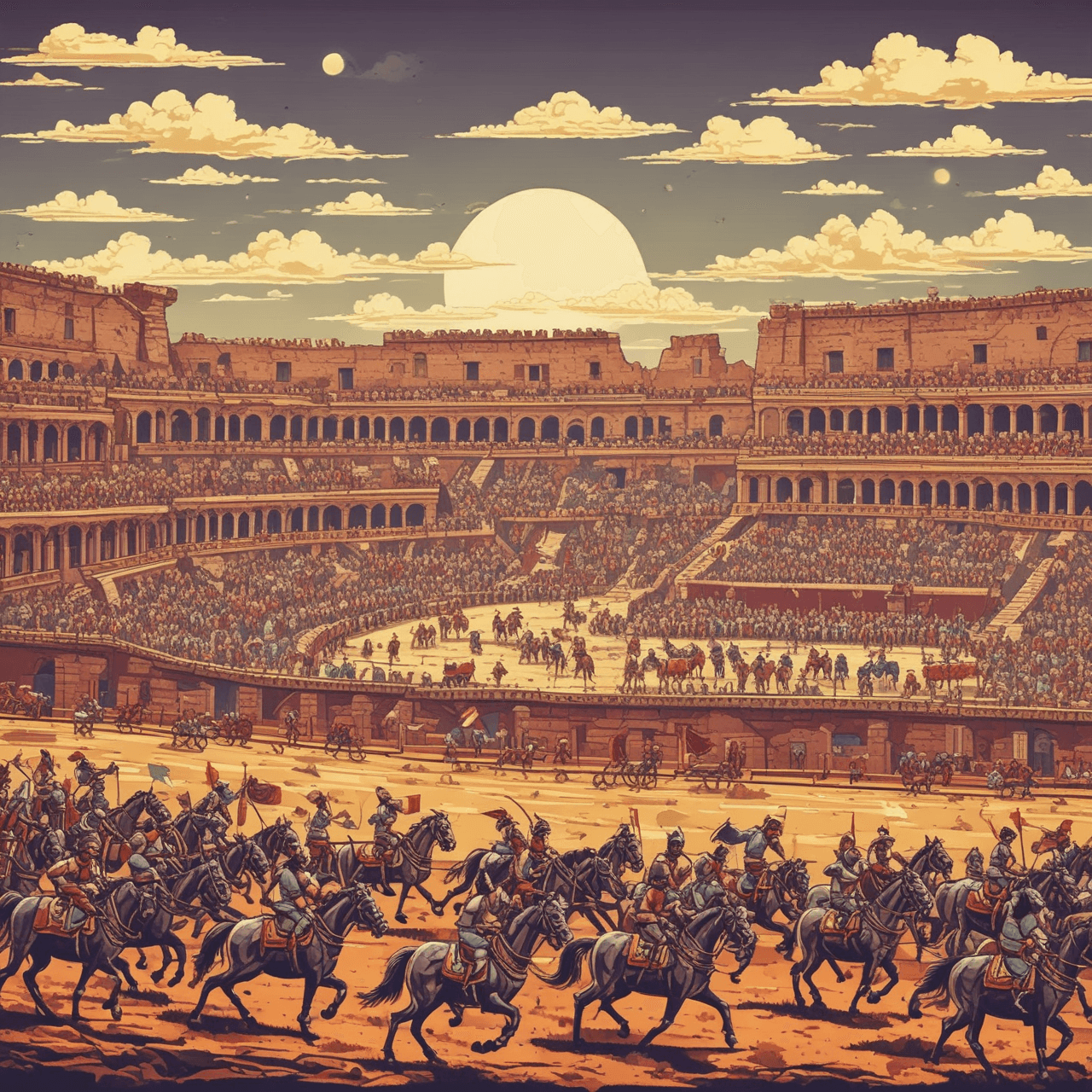 Roman Race game banner