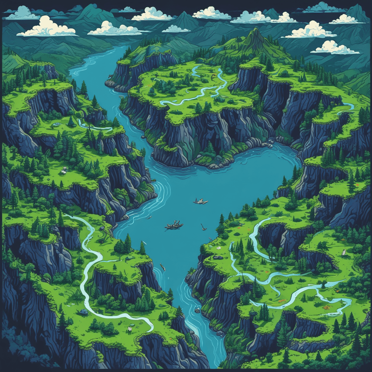 River Run Quiz game banner