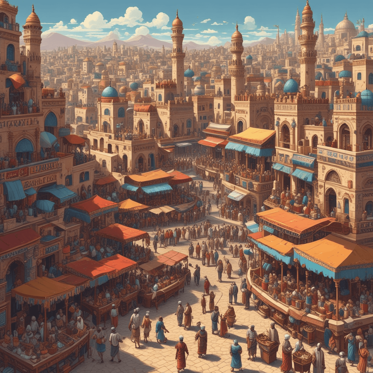 Corrida do Conhecimento: Mundo Árabe e África game banner