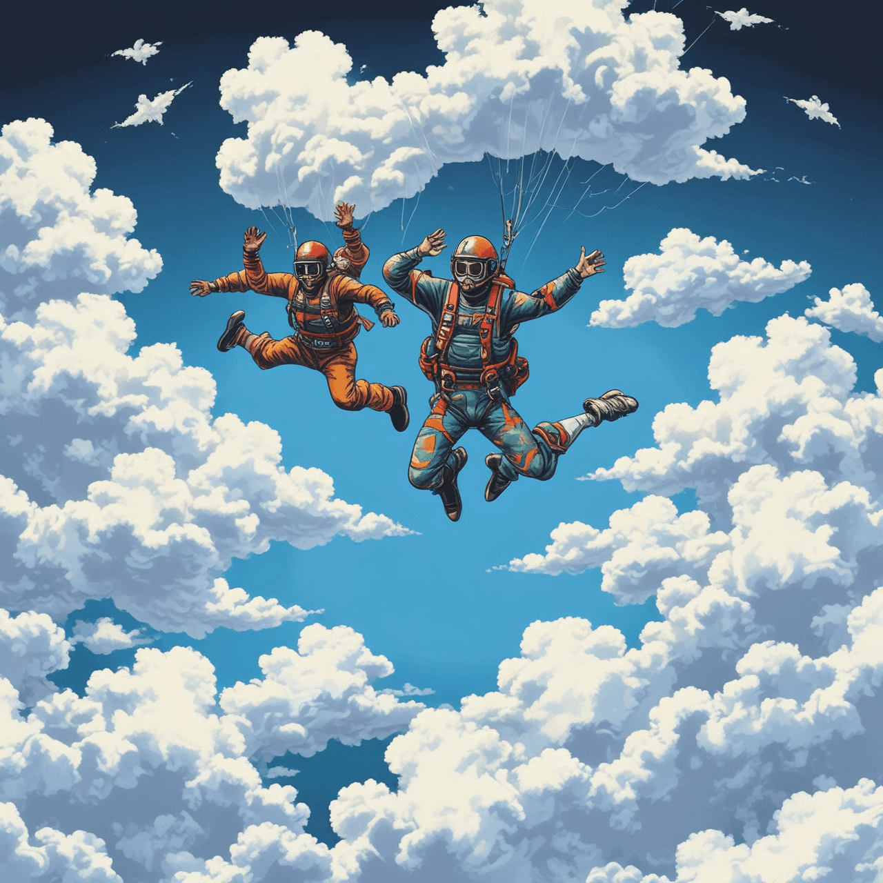 Sky Diver game banner