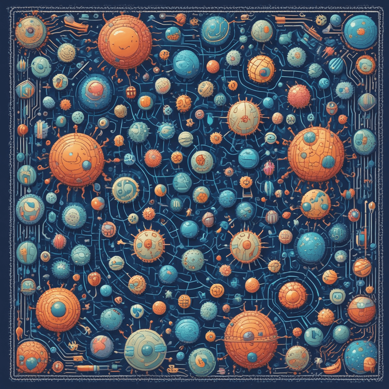 Cellular Race game banner