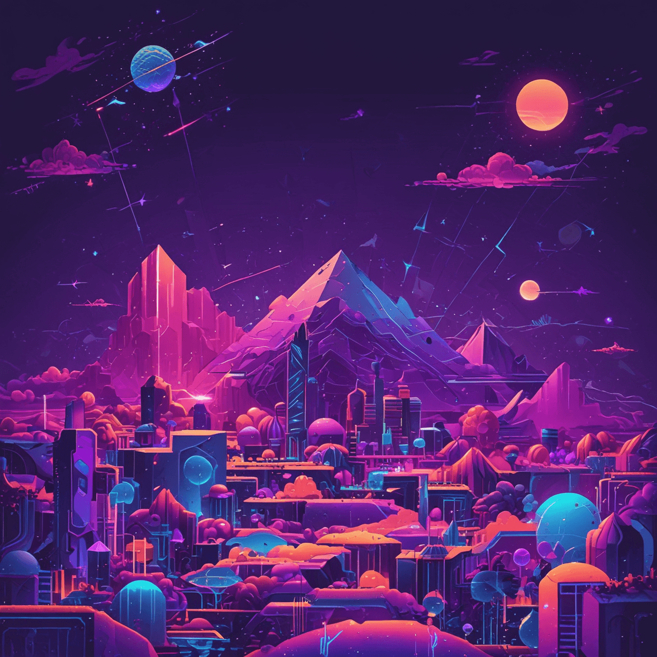 Geometry Jetpack Adventure game banner
