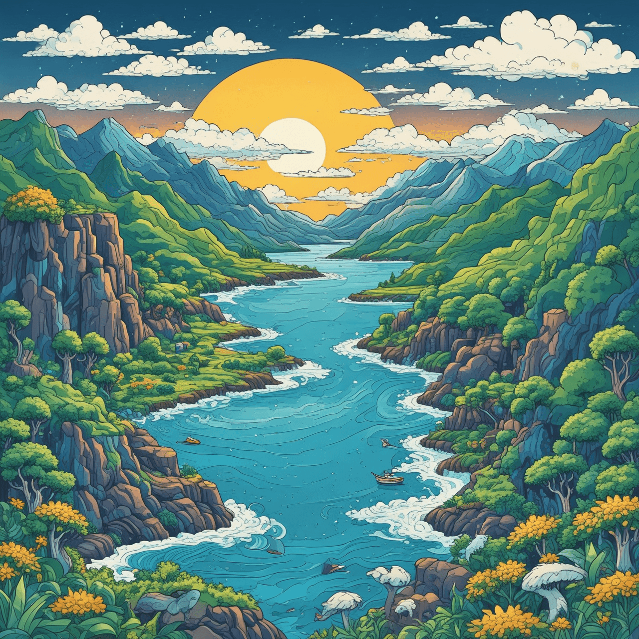 Water Cycle Journey Quiz game banner