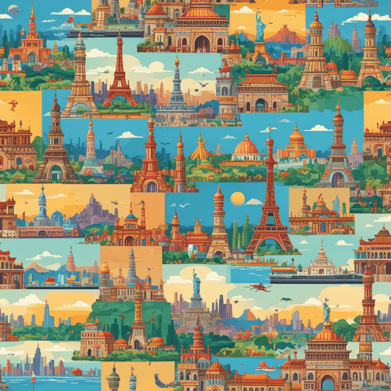 Sightseeing Jump game banner