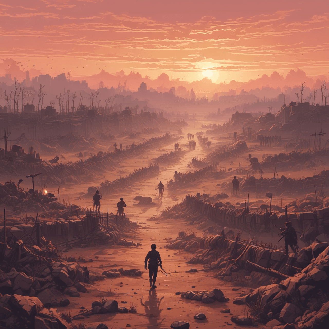 Carrera de la Gran Guerra game banner