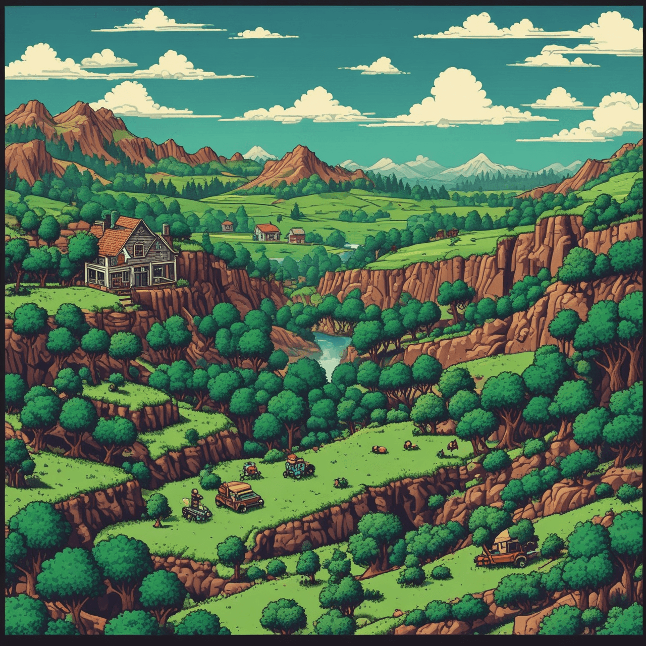 Land Claim Runner game banner