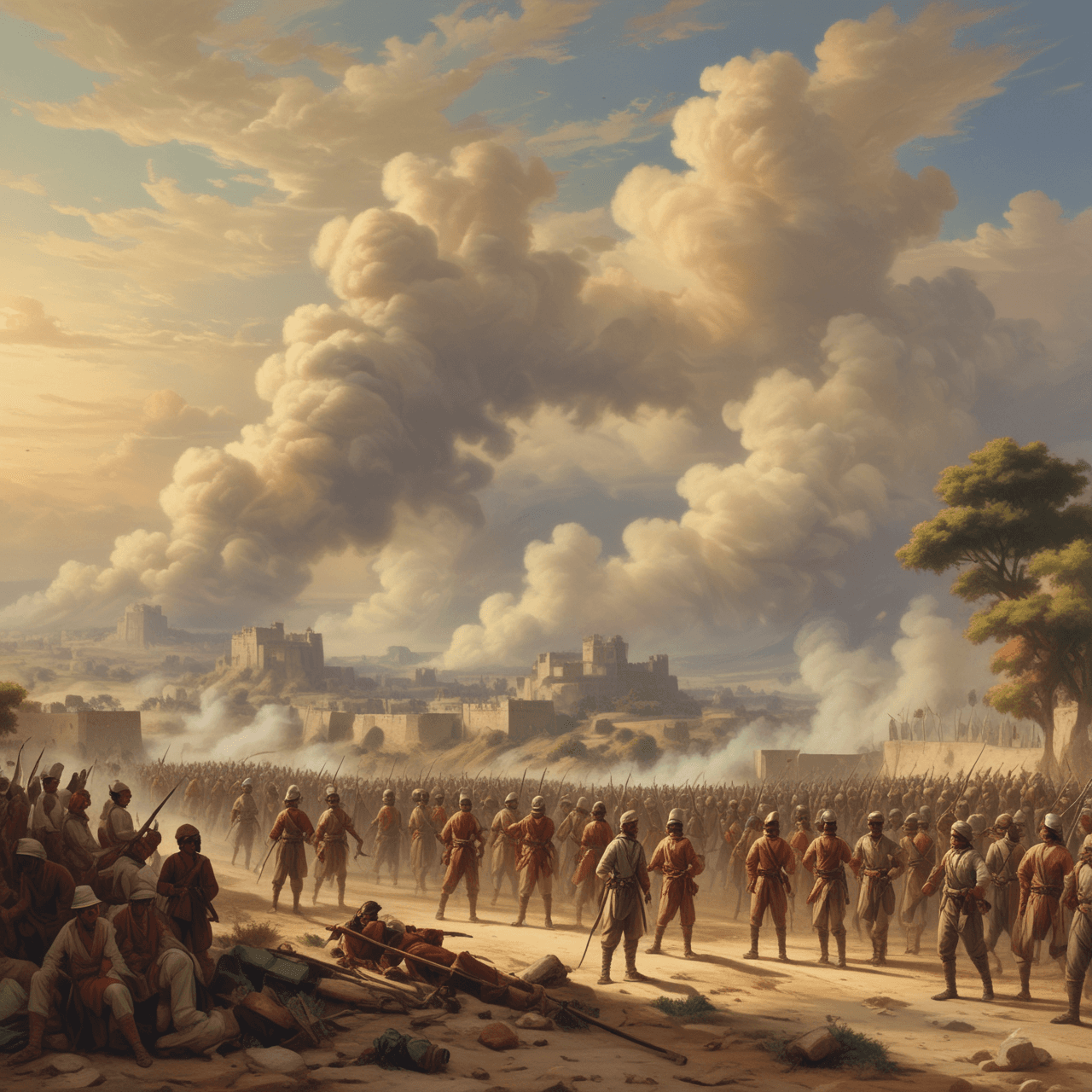 The Revolt of 1857: Quiz Adventure game banner
