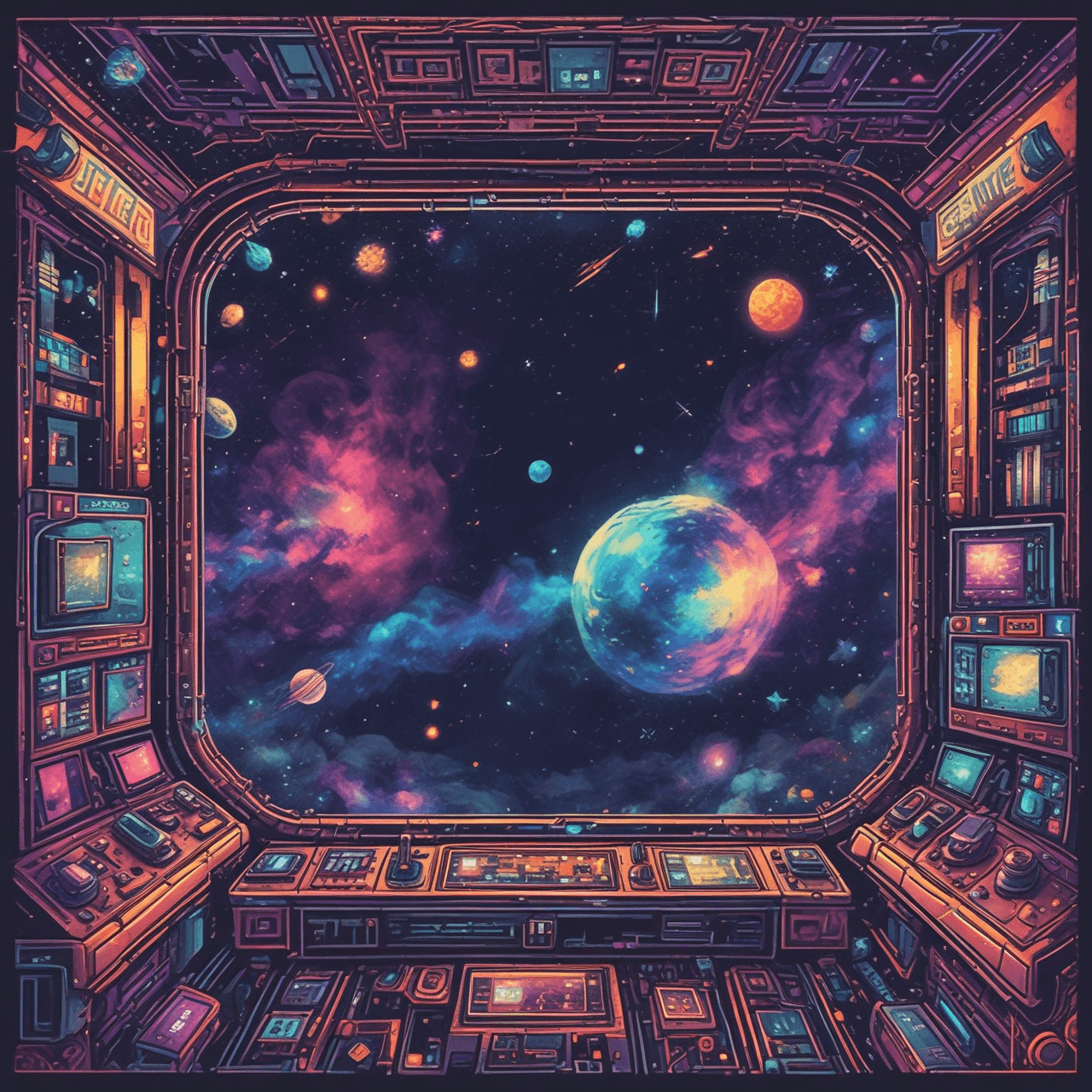 Cosmic Quiz Odyssey game banner