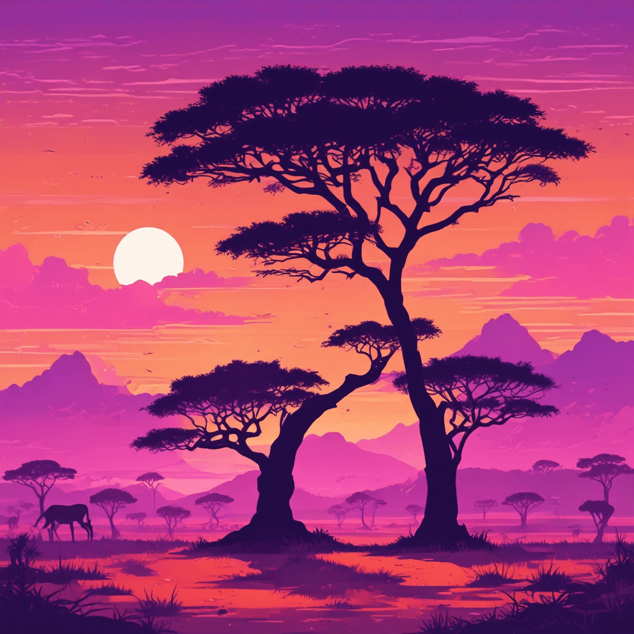 African Freedom Run game banner