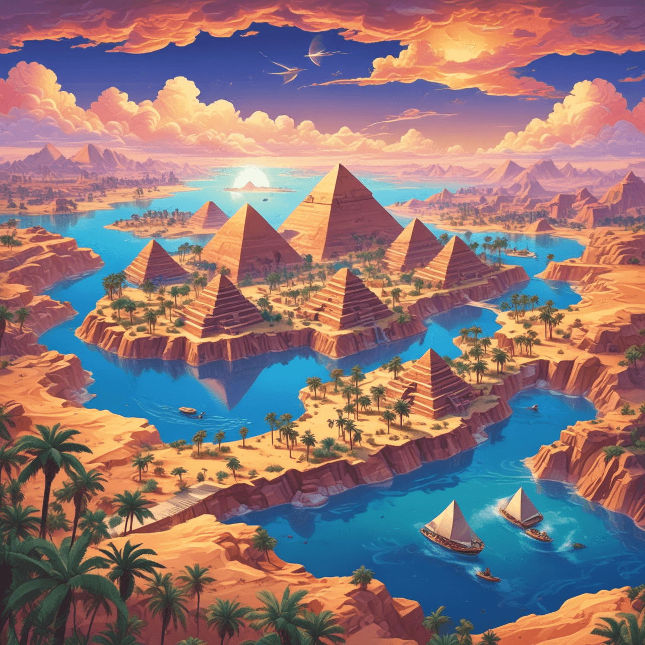 Pharaoh's Sky Quest game banner