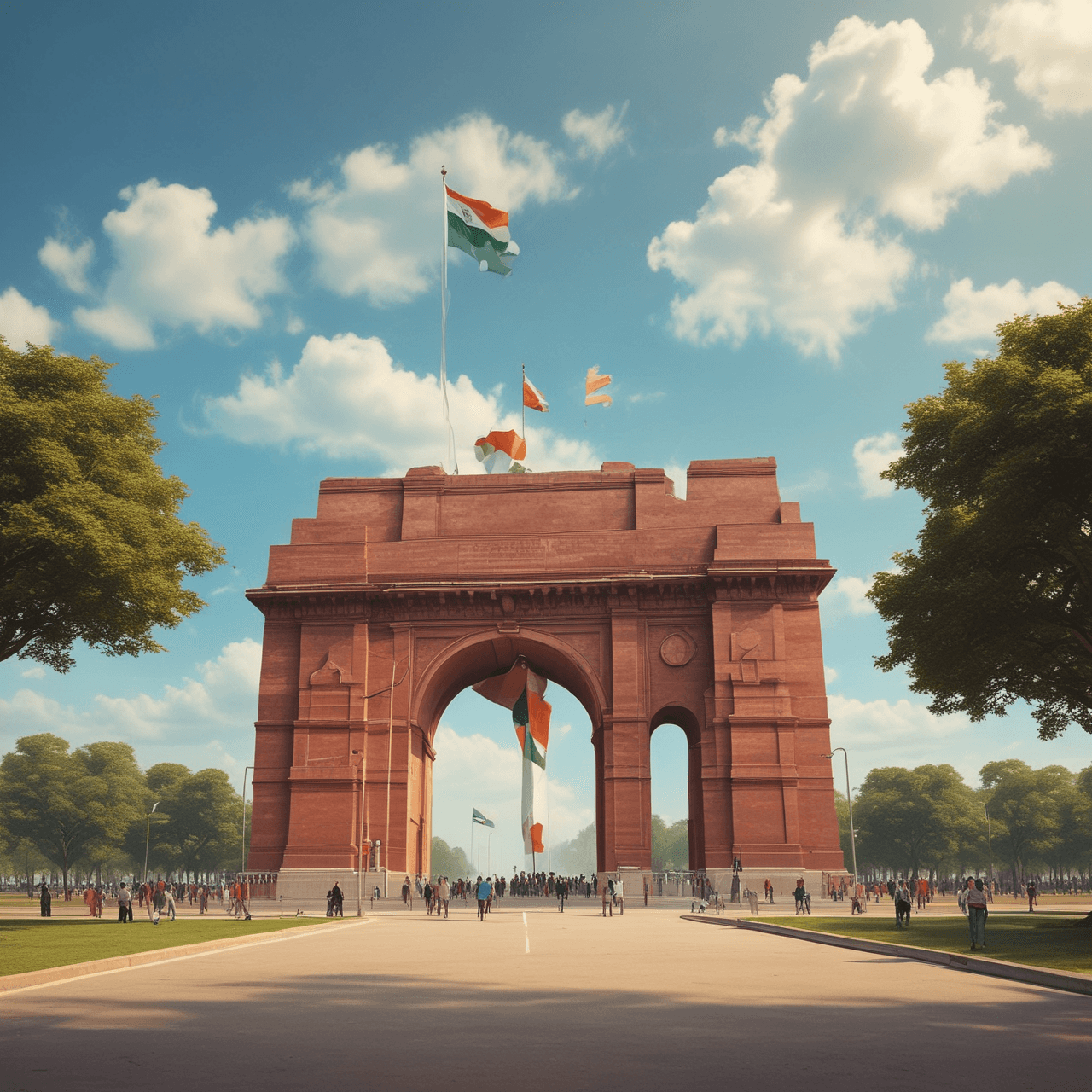 Indian Independence Runner game banner