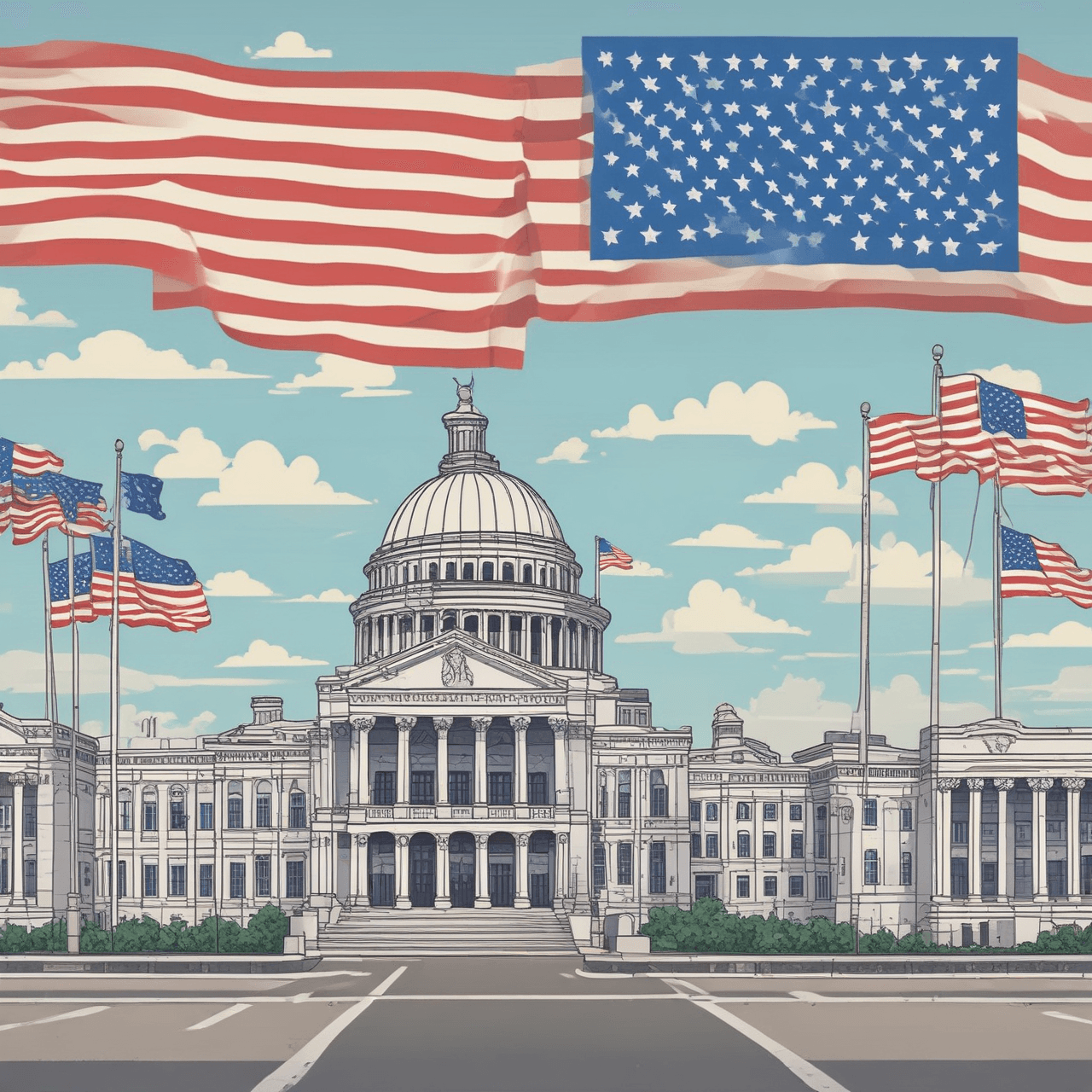 Democracy Dash Quiz game banner