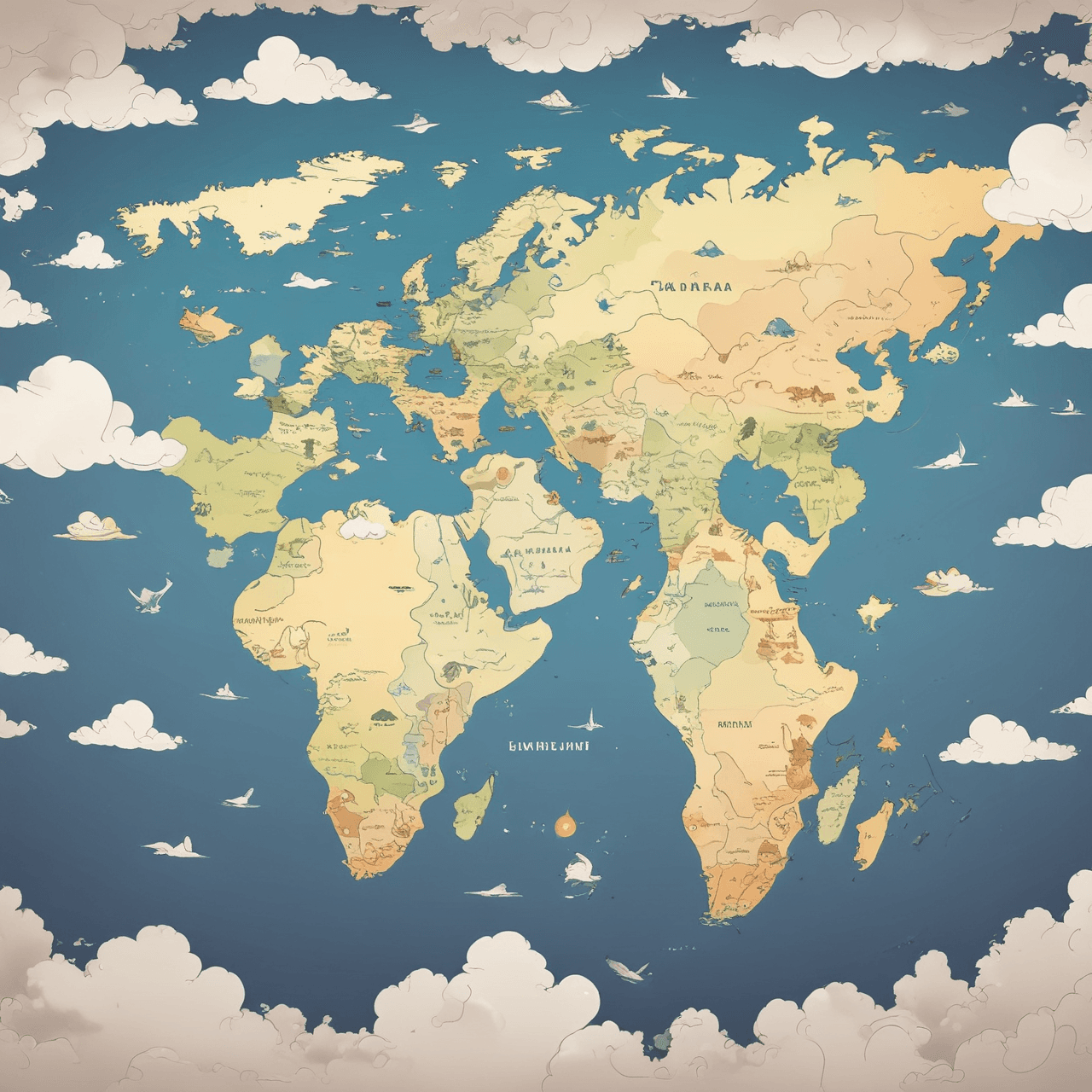 Geography Quiz Defenders game banner