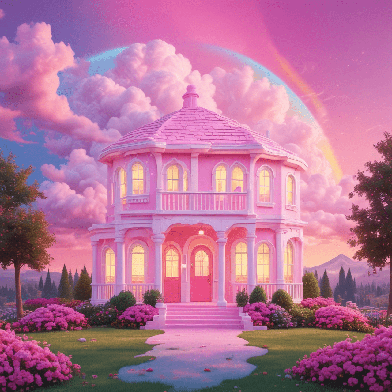 Barbie's 6th Grade Math Cloud Hop game banner