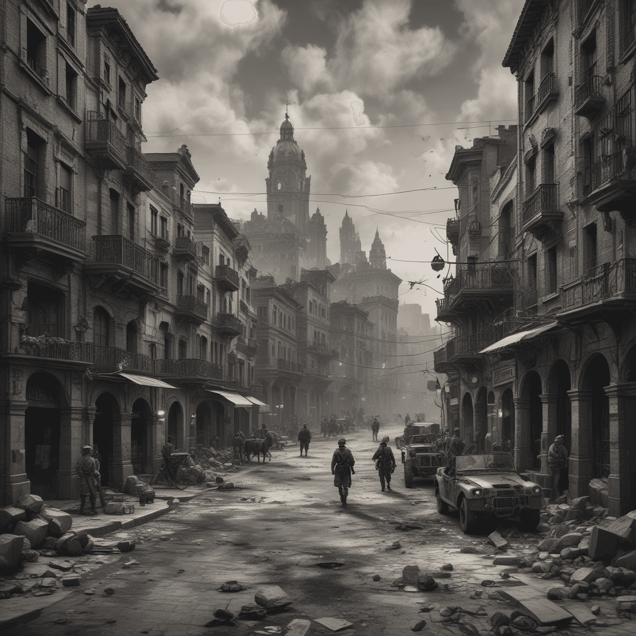 Spanish Civil War Run game banner