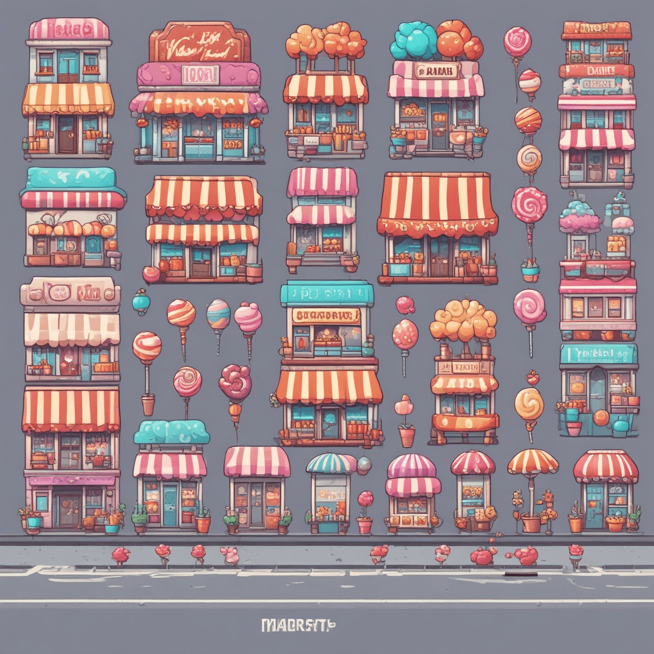 Candy Share Run game banner