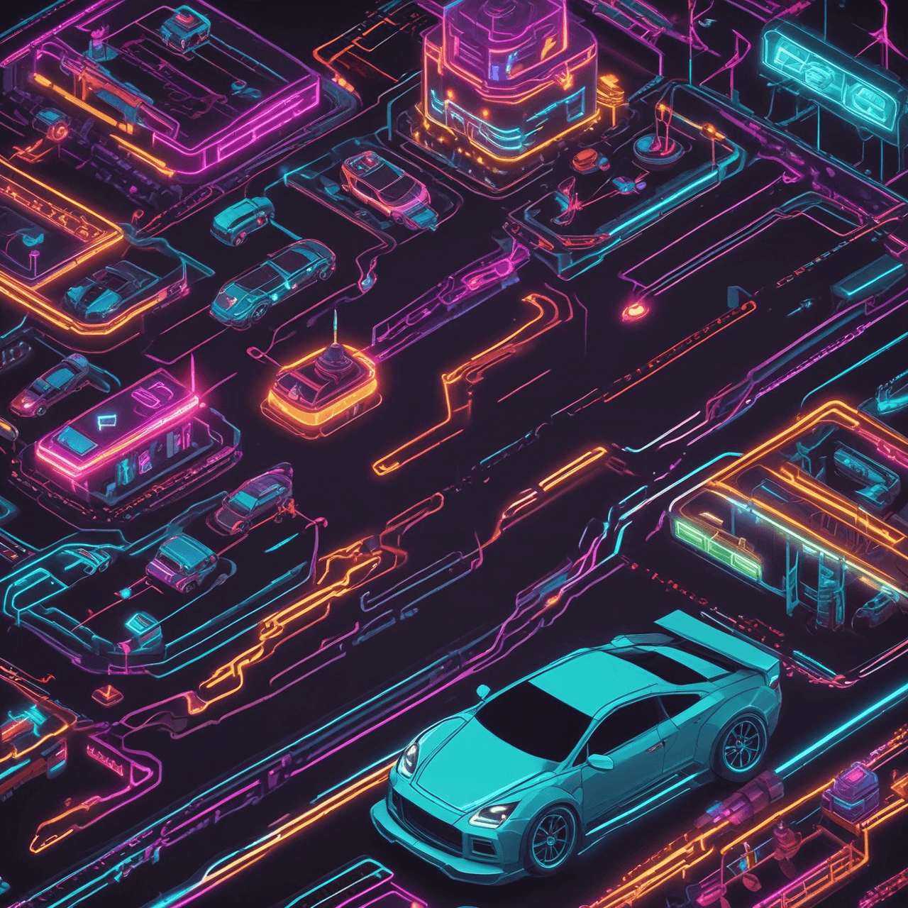 Electric Race game banner