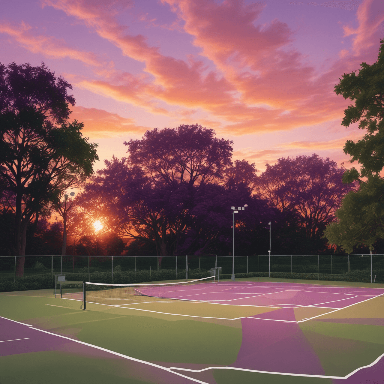 Tennis Court Challenge: Linear Functions game banner
