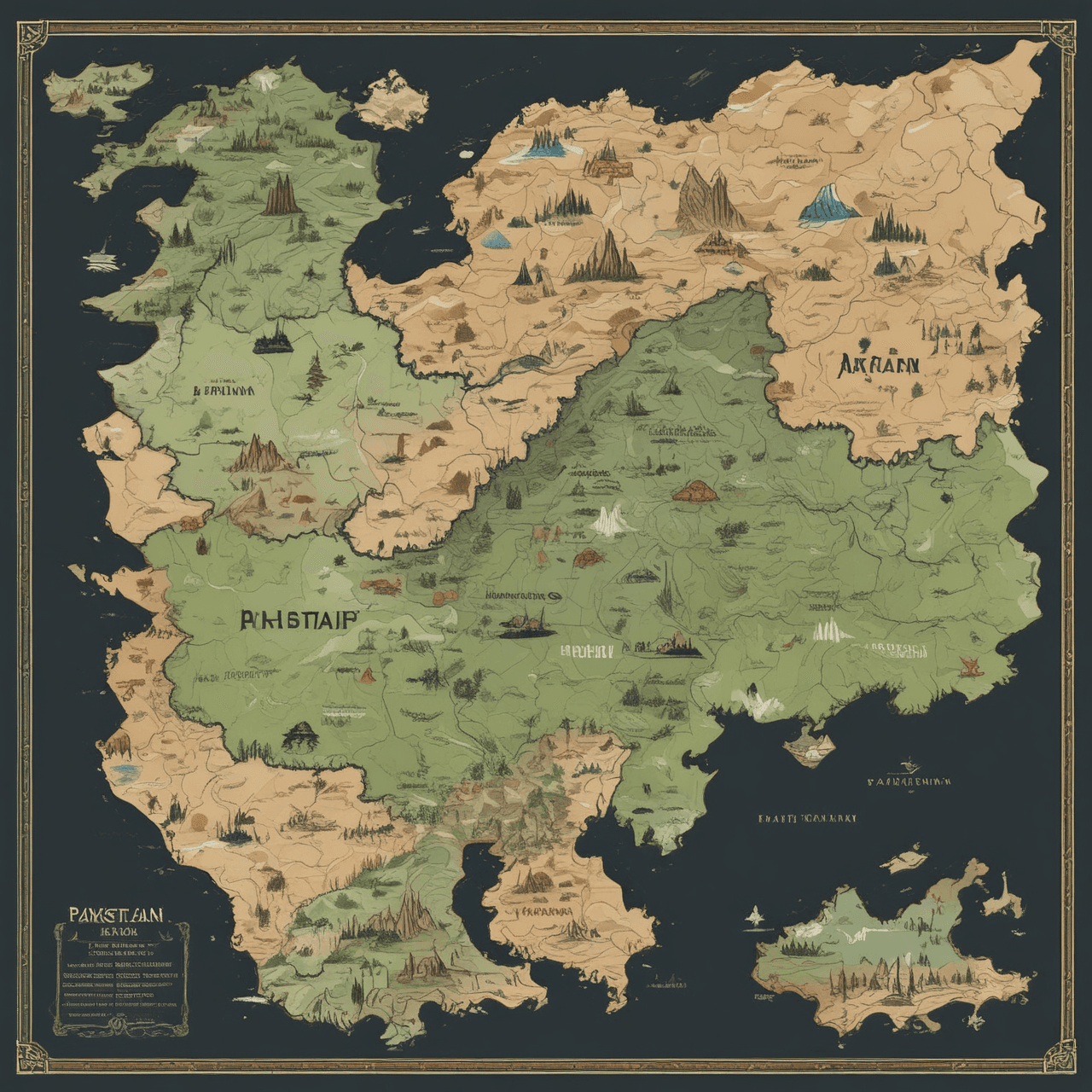 Pakistan Terrain Race game banner