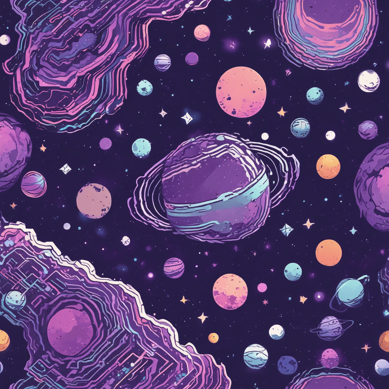 Algebraic Space Adventure game banner