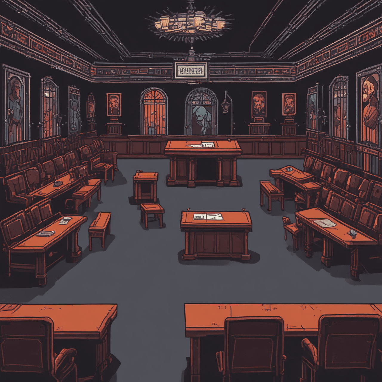 Lawsuit Runner game banner