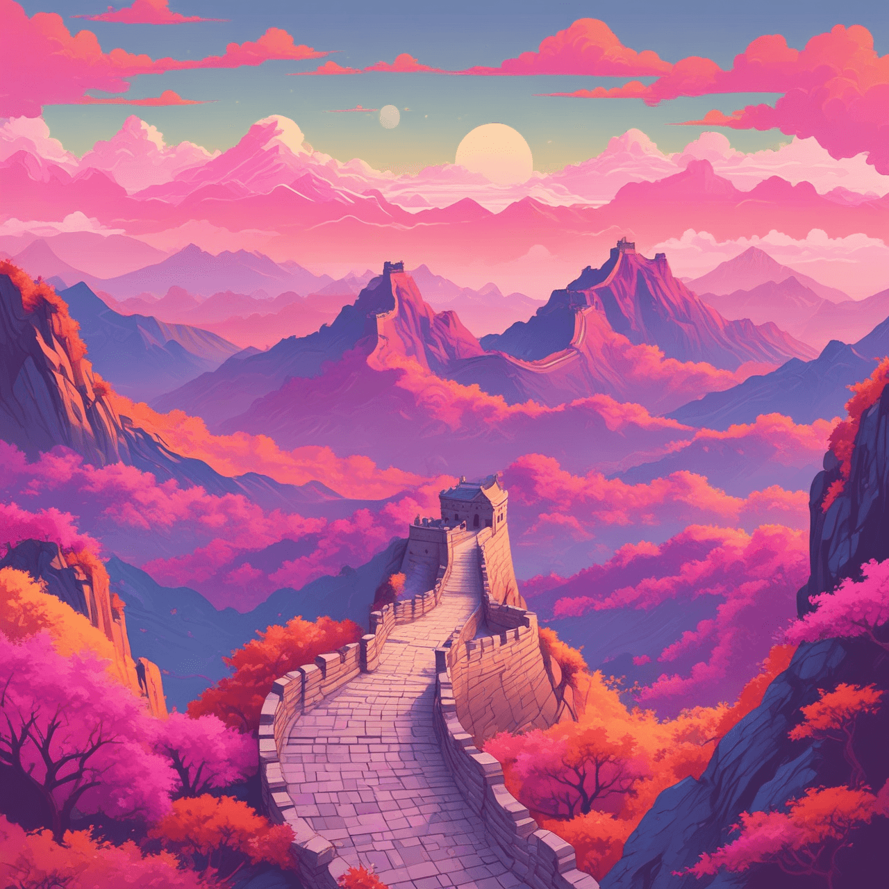 China Cloud Hop game banner