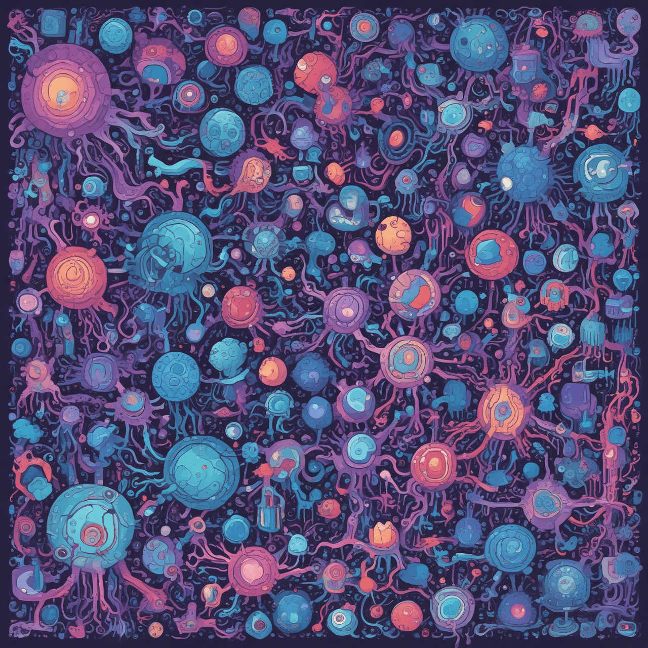 Cellular Run: Oncology Quest game banner