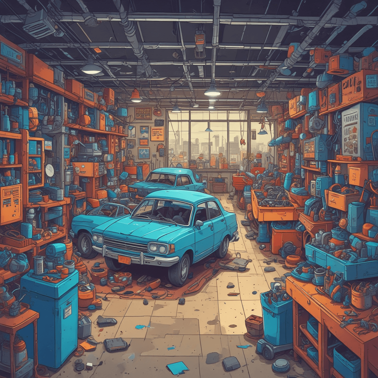 Car Mechanic Quiz Run game banner