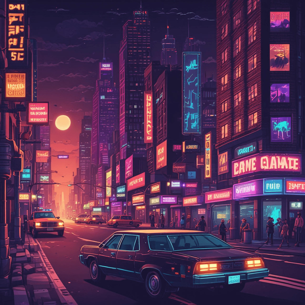 Grand Theft Quiz game banner
