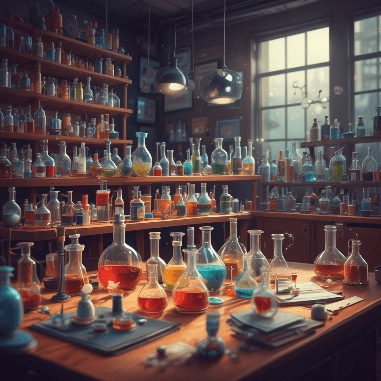 Chemical Reaction Defenders game banner