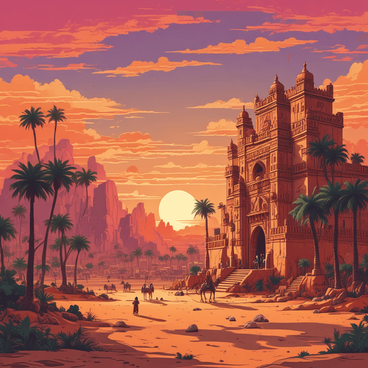 Sahel Empire Run game banner