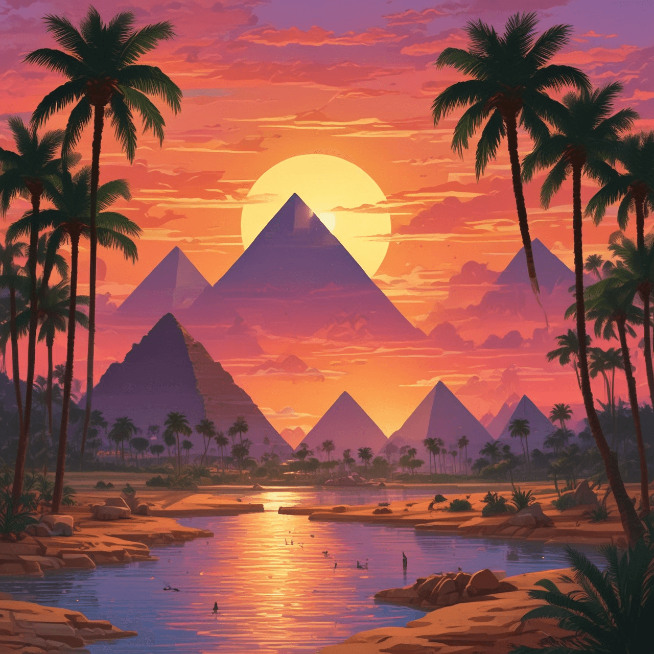Pharaoh's Jetpack Adventure game banner