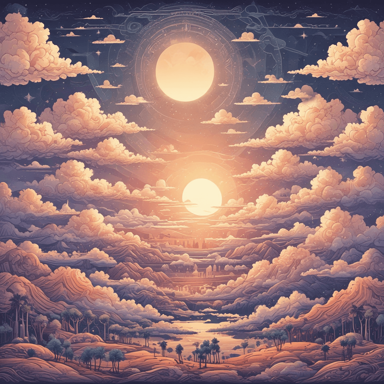 Hebrew Sky Bridge game banner