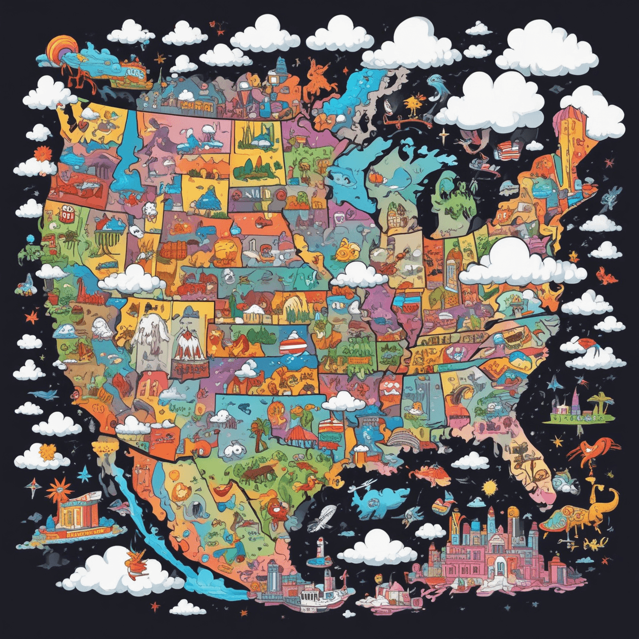 State Capital Cloud Hop game banner
