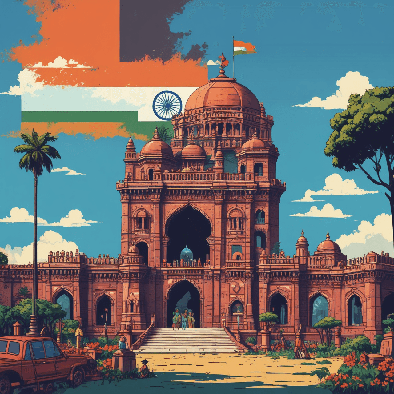 Bharat Runner game banner
