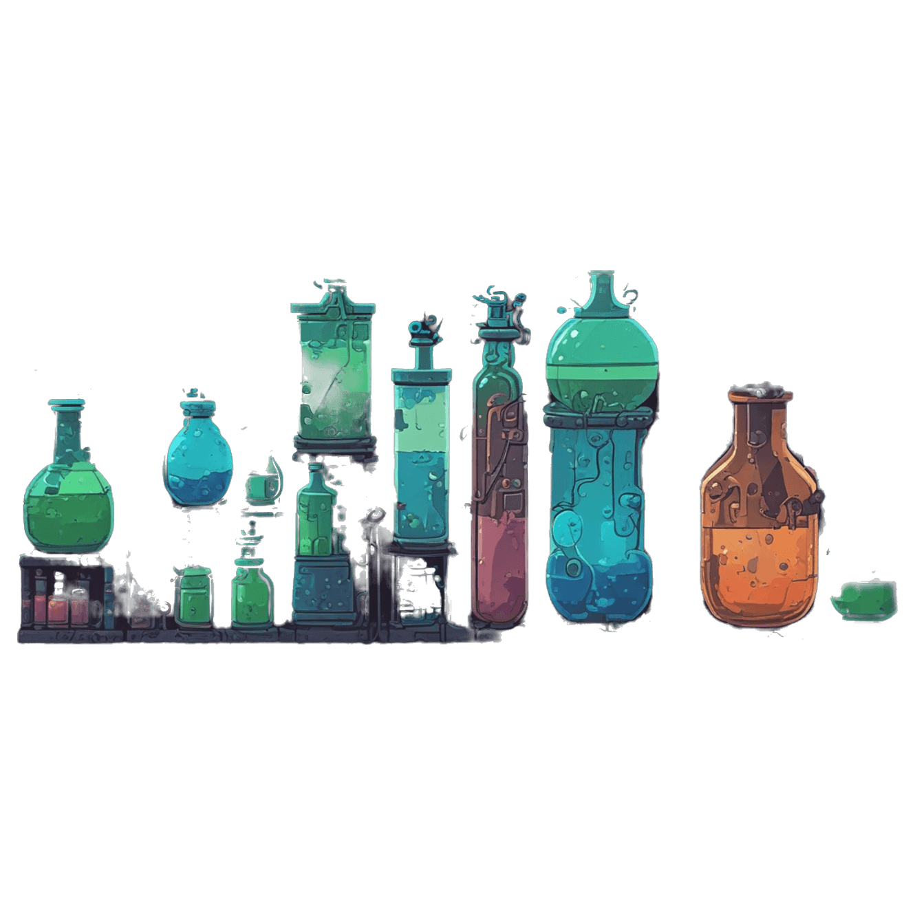Chemistry Run: Acid-Base Challenge game banner