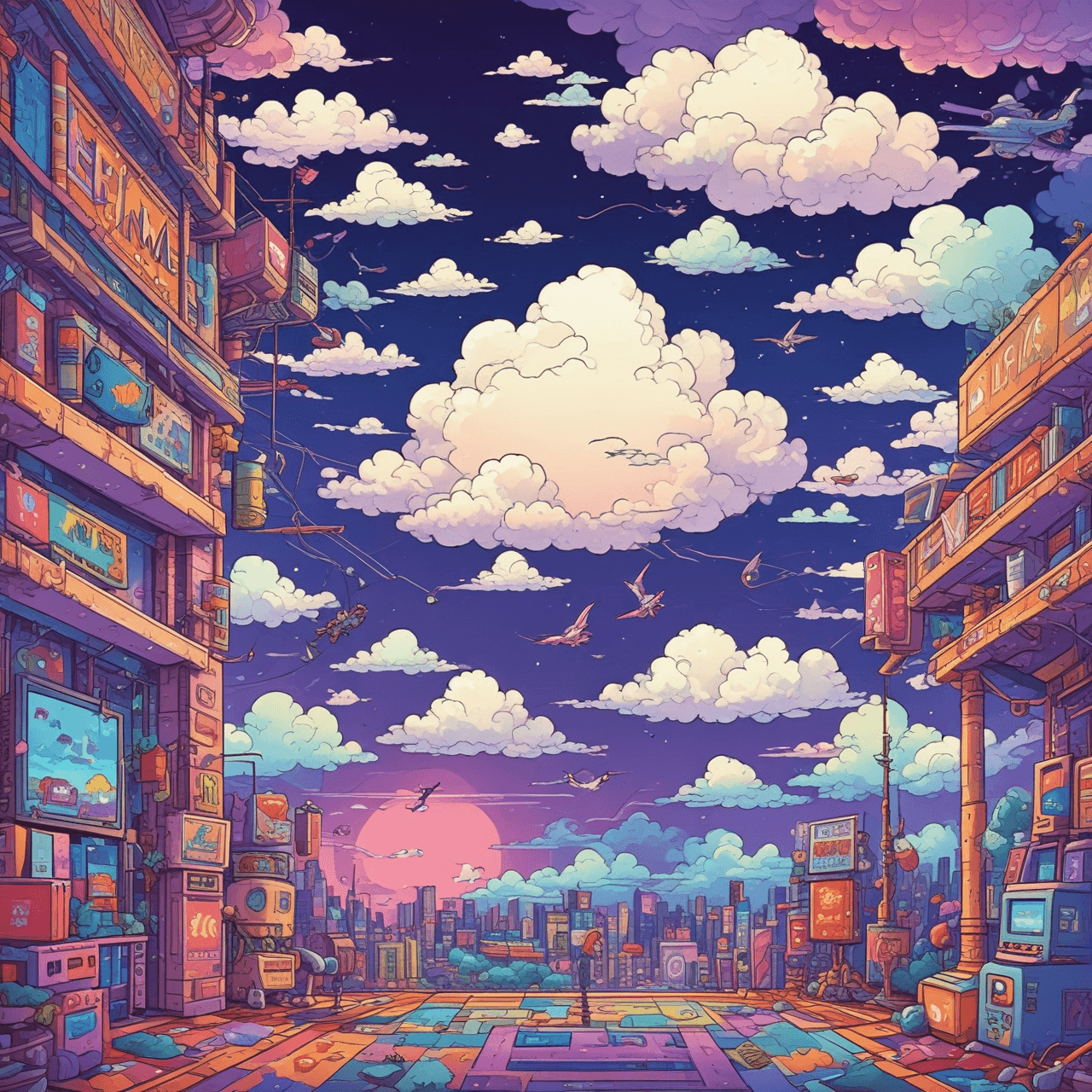 Conversion Cloud Climb game banner