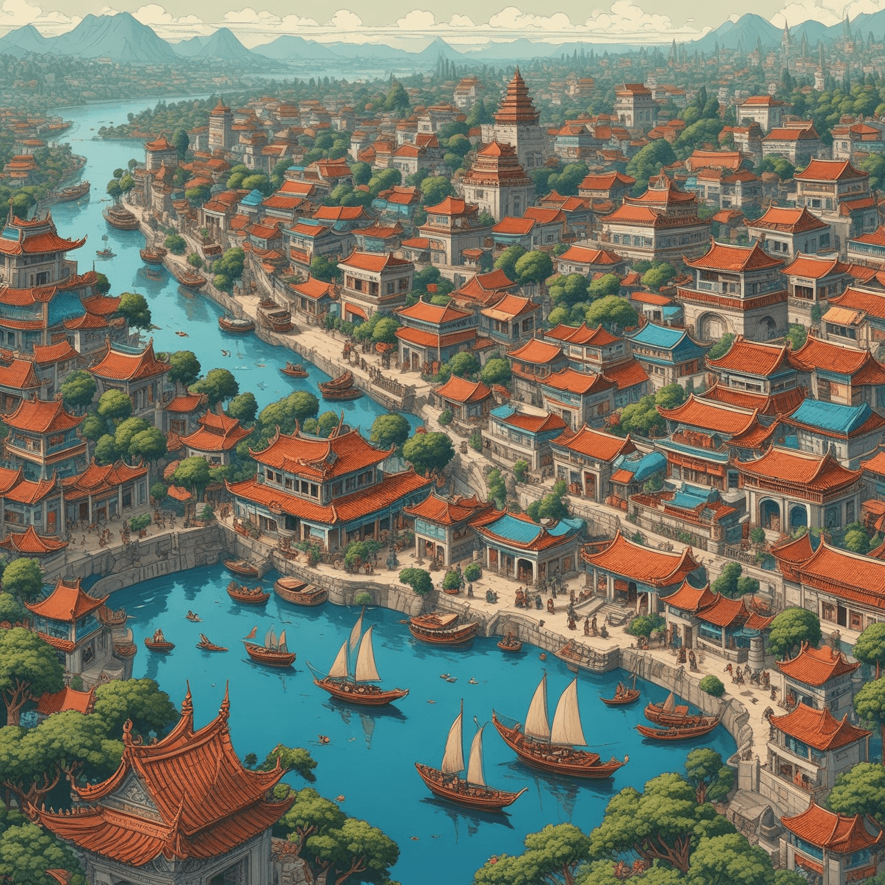 Tran Dynasty Runner game banner