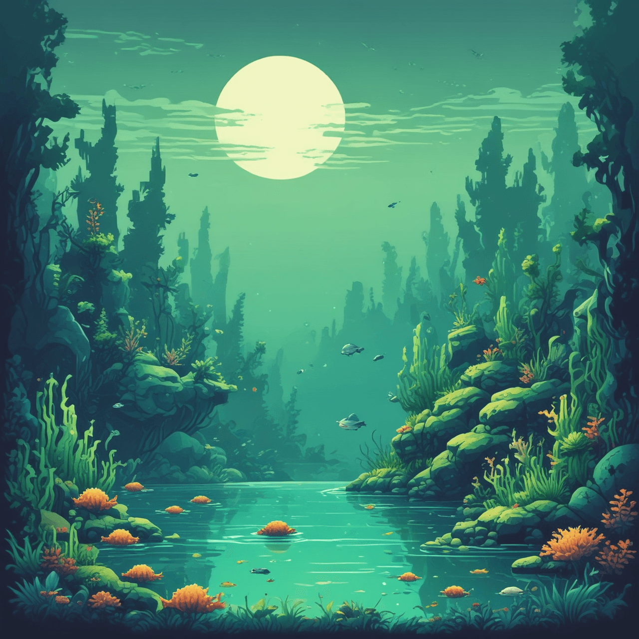 Cyanobacteria Run Quiz game banner