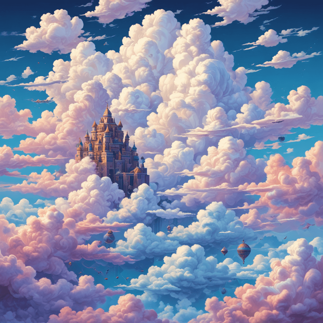 Geometry Cloud Bridge game banner