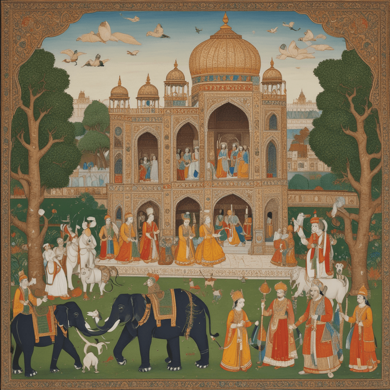 Akbar the Great Race game banner