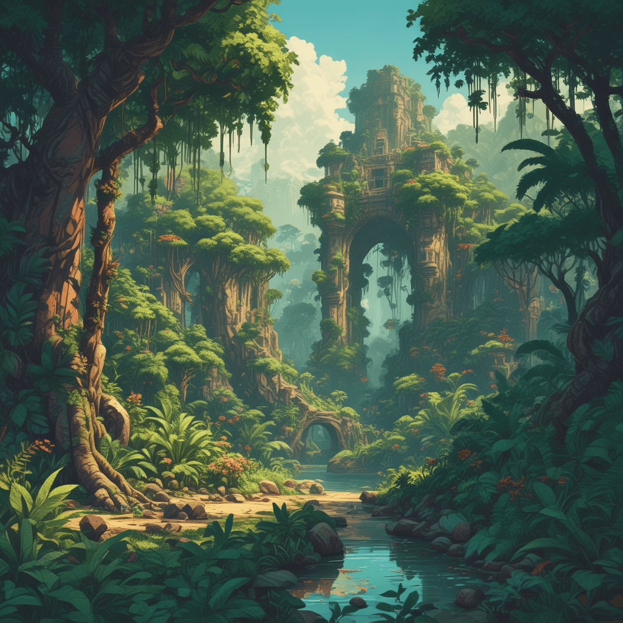 pH Jungle Run game banner