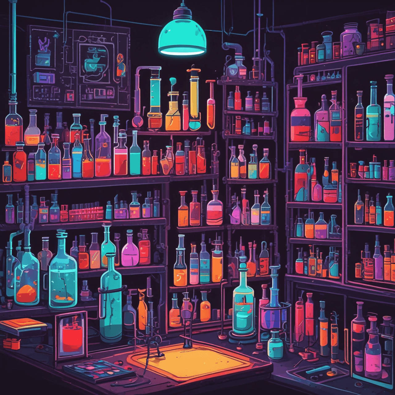 Chemical Compound Run game banner