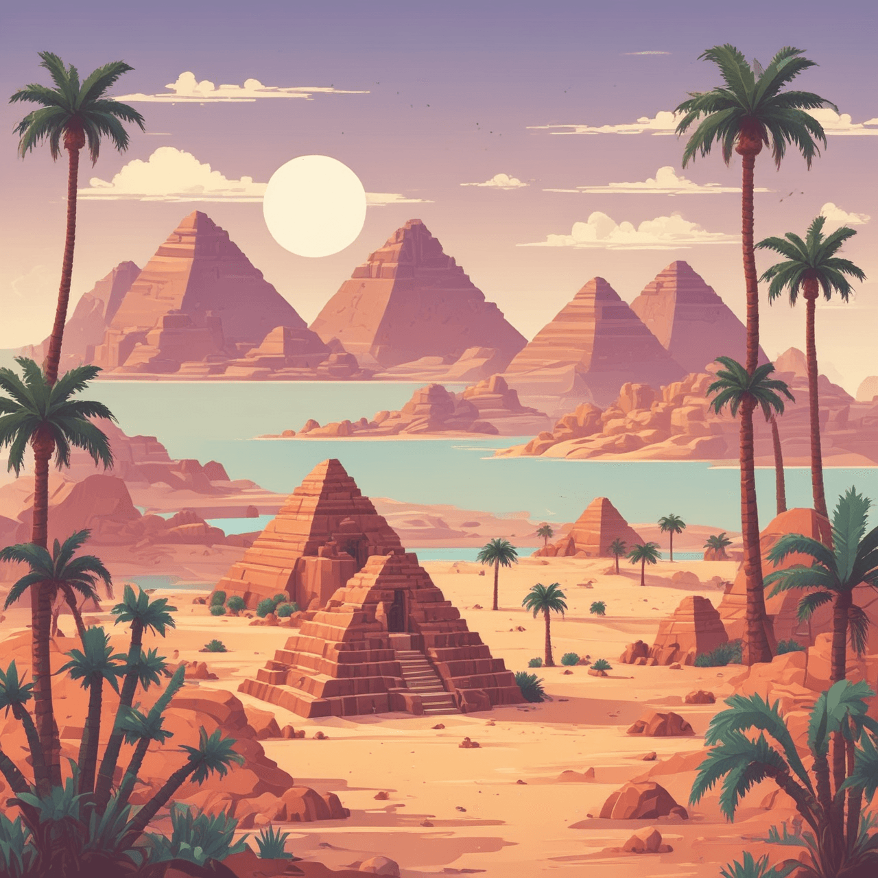 Arabic Word Runner game banner