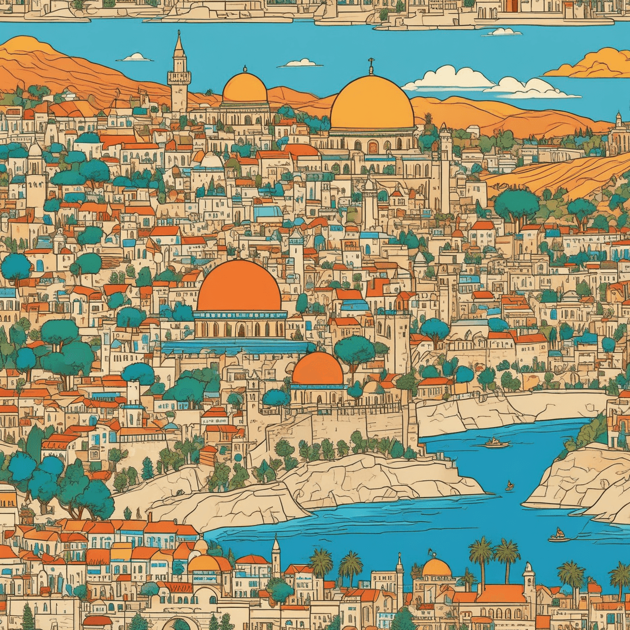 Bible Quiz Adventure game banner