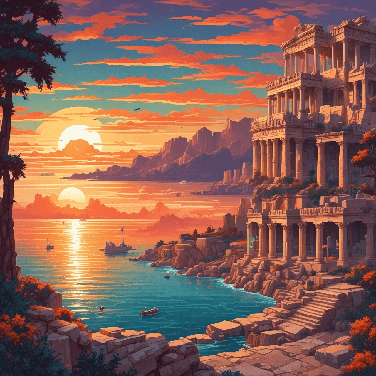 Jetpack Odyssey: Greece and Rome game banner
