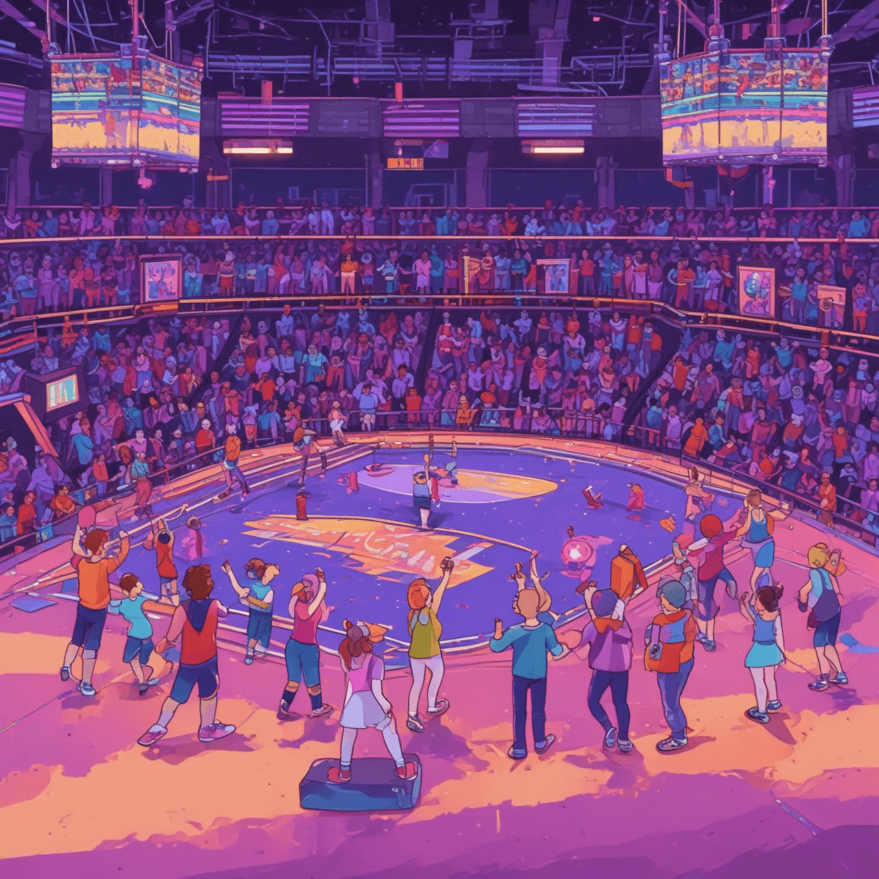 Gymnastik,k pop game banner