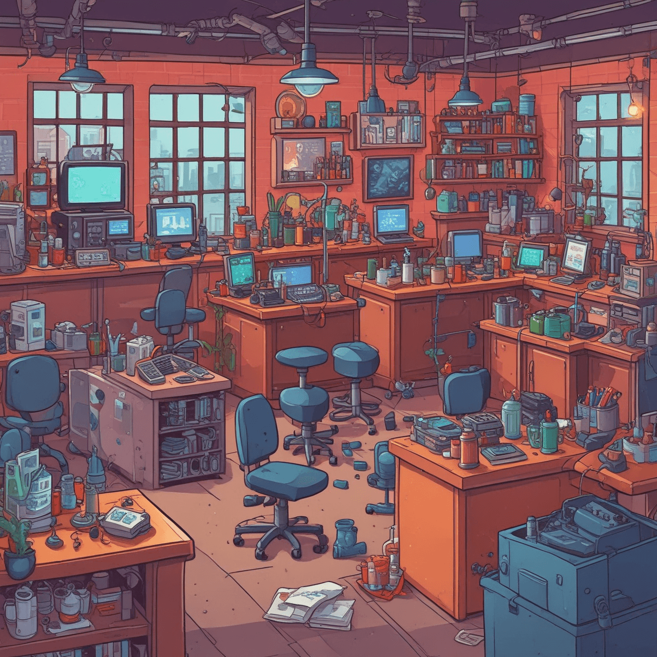 The 99th Precinct's Matter Mystery! game banner