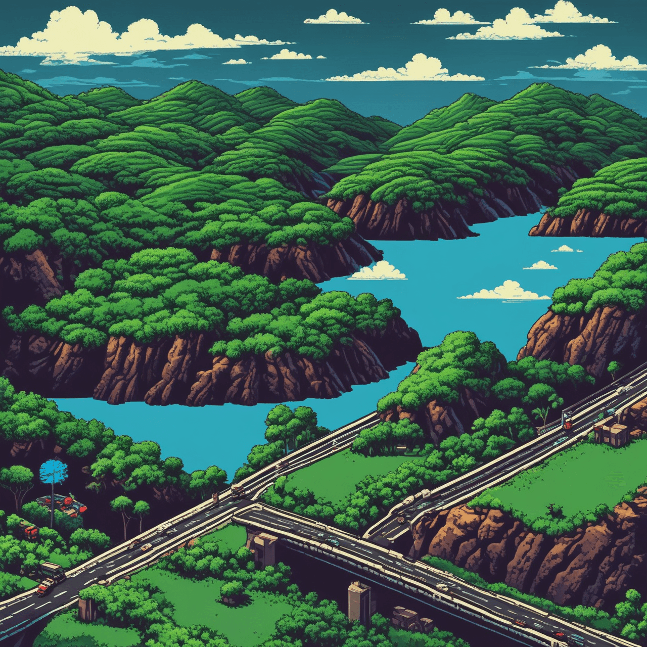 Hundreds Highway game banner